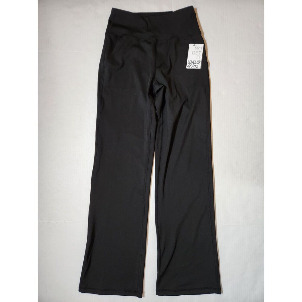 Level Up Active Black Dry Fit Pants – Size Small